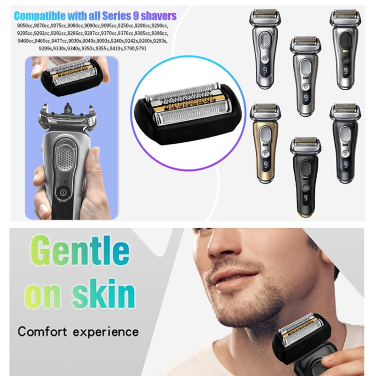 For Braun  Series 9 Electric Shaver Replacement Blade Gold Foil Style 92S Without Text