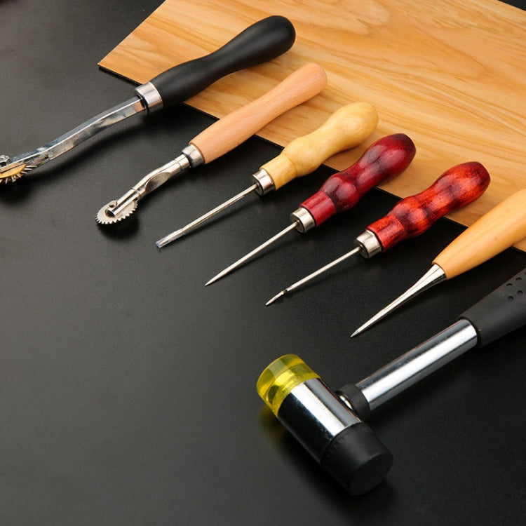 35pcs/ Set Handmade Leather DIY Making Tool Set