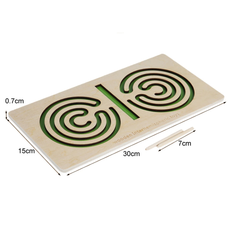 Left And Right Brain Motion Training Maze Toy Children Thinking Enlightenment Puzzle Teaching Aids