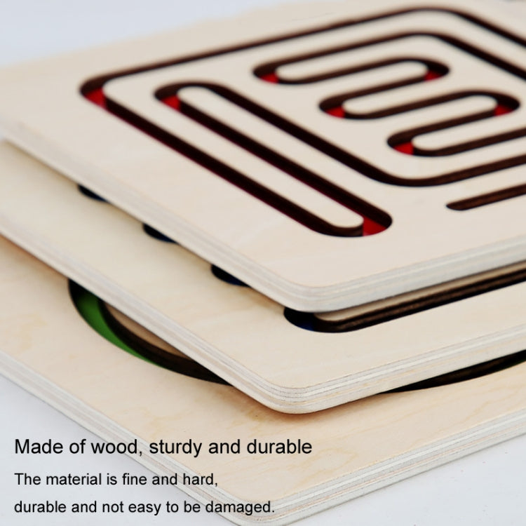 Left And Right Brain Motion Training Maze Toy Children Thinking Enlightenment Puzzle Teaching Aids