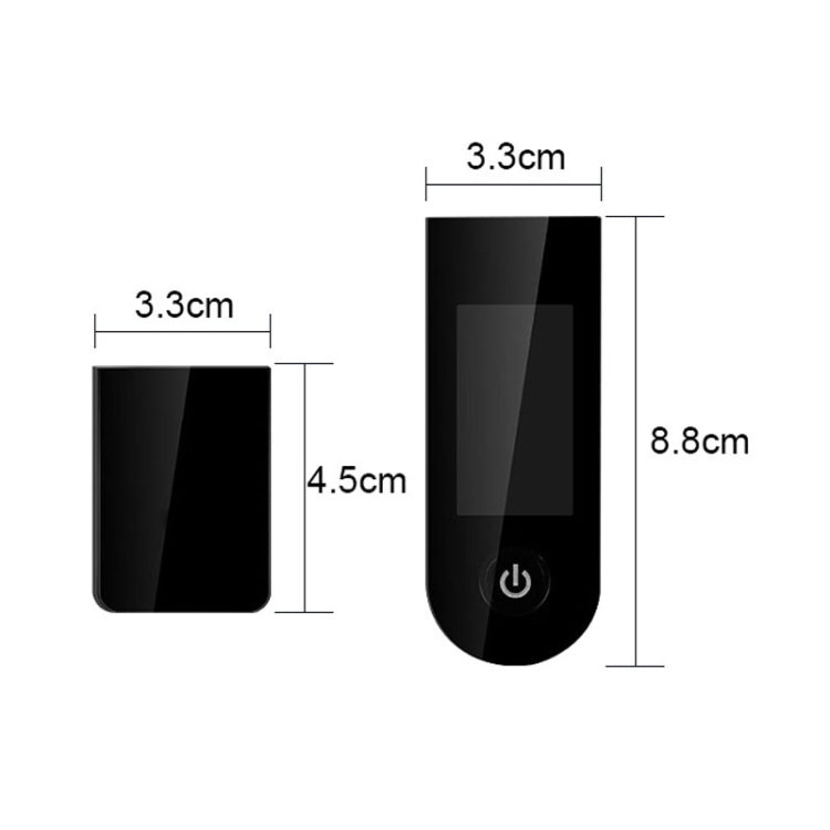 For Xiaomi M365 Pro Instrument Surface Cover With Double-sided Glue Display Panel Electric Scooter Accessories