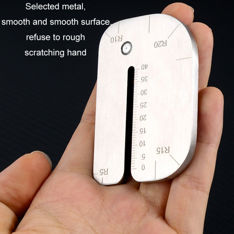 Stainless Steel Leather Plucking Chopper DIY Handmade Punching Auxiliary Tool - PGGJ166