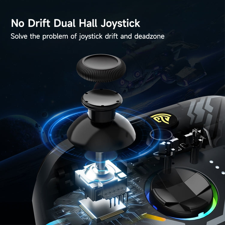 EasySMX X15 Hall Joystick Trigger RGB Wireless Gamepad