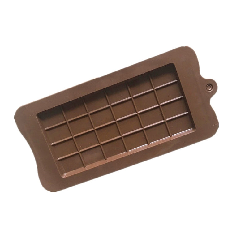 Full Plate Silicone Chocolate Block Mould High Temperature Resistant Baking DIY Mold - Chocolate Color