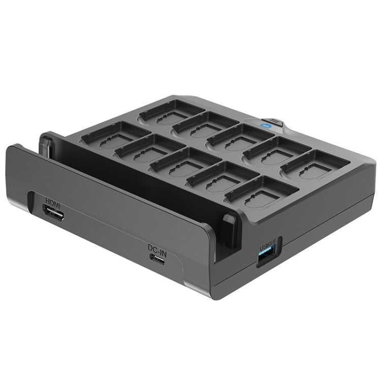 For Switch / Switch OLED Iplay NG-SW279 Cast Screen Charger Video Conversion Dock With Storage - Black