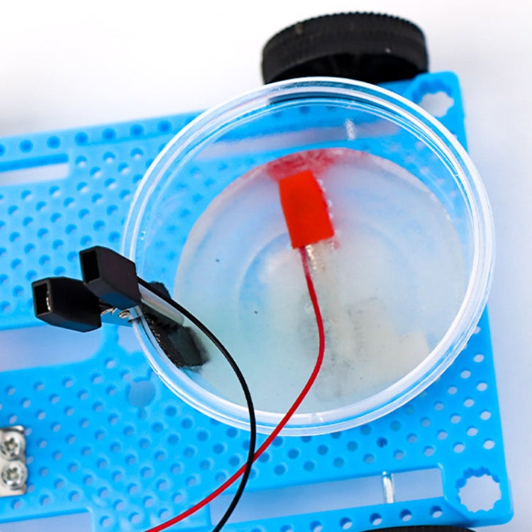 DIY Assembling Salt Water Power Vehicle Science Technology Experiment Material Kit Creator Toy