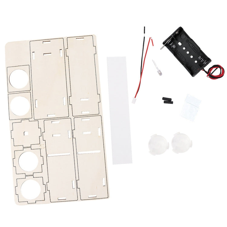 DIY Children Homemade Slide Projector Pupils Educational Toy Science Experiment Equipment