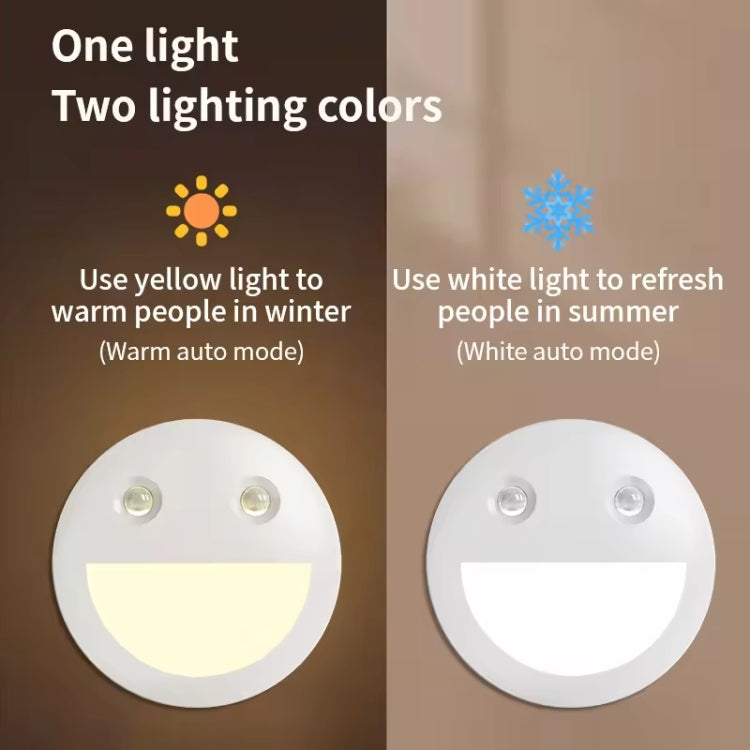 Smart Sensor Night Light Magnetic Wireless Aisle Light - White