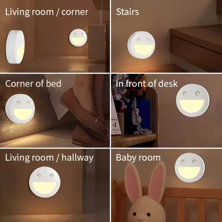 Smart Sensor Night Light Magnetic Wireless Aisle Light - White