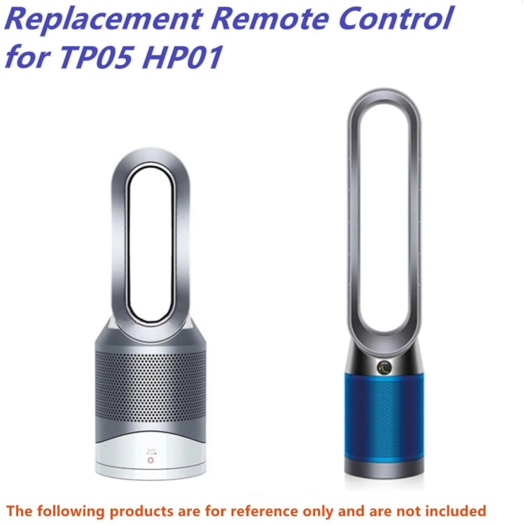 For Dyson TP05 PH01 Air Purifier Bladeless Fan Remote Control - Style 8 Silver