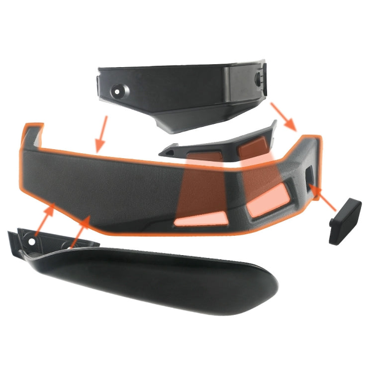 For Can-Am Ryke 600/900 Plastic Hand Guard Air Deflector Kit - CAM-003