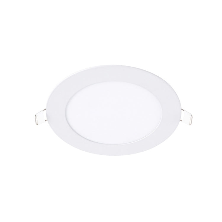 Recessed Concealed Ceiling Downlight Household Wide Voltage Thin Tube Panel Light, Model: 9W Round Opening 130mm