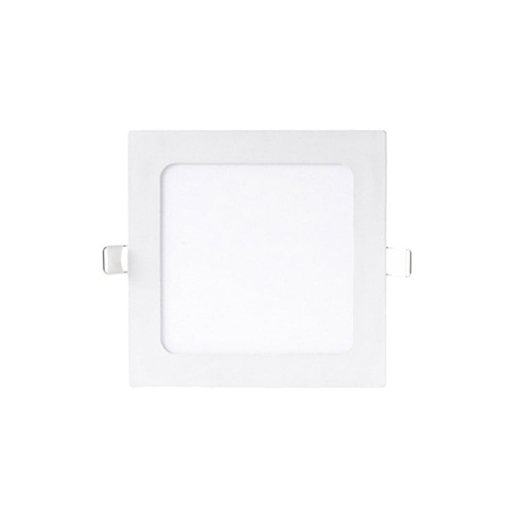 Recessed Concealed Ceiling Downlight Household Wide Voltage Thin Tube Panel Light, Model: 9W Square Opening 130mm