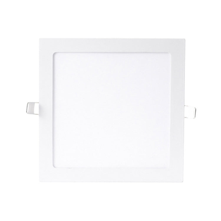 Recessed Concealed Ceiling Downlight Household Wide Voltage Thin Tube Panel Light, Model: 18W Square Opening  205mm