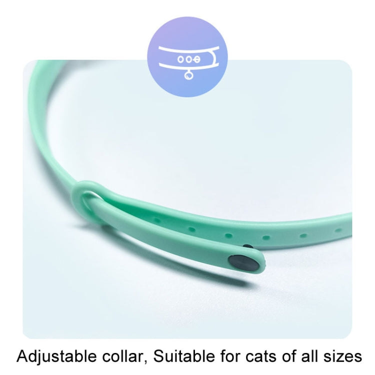 Smart Laser Cat Teaser Collar Adjustable USB Rechargeable Infrared Cat Teaser Stick - English Version