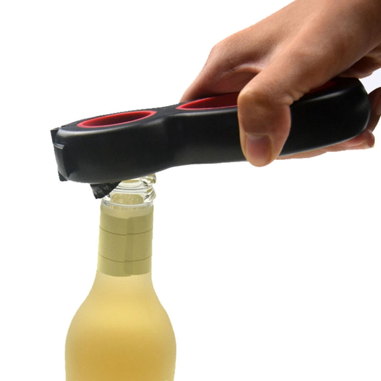 Multifunctional 4 In 1 Bottle Opener Household Saving Force Opener Style 1  - Blue