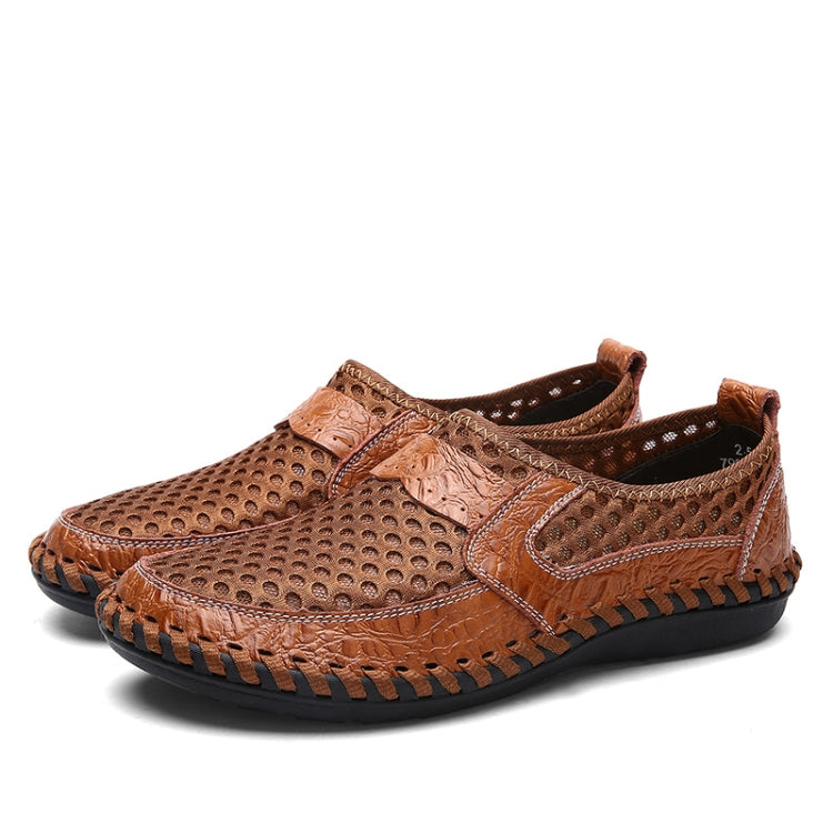 Men Summer Breathable Mesh Shoes Outdoor Non-slip Casual Shoes, Size: 41