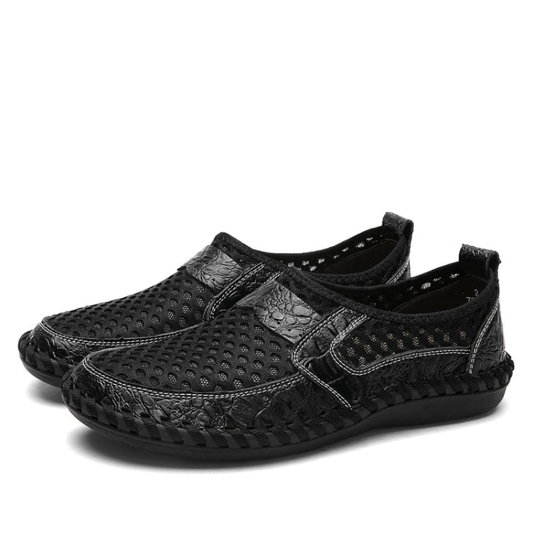 Men Summer Breathable Mesh Shoes Outdoor Non-slip Casual Shoes, Size: 45