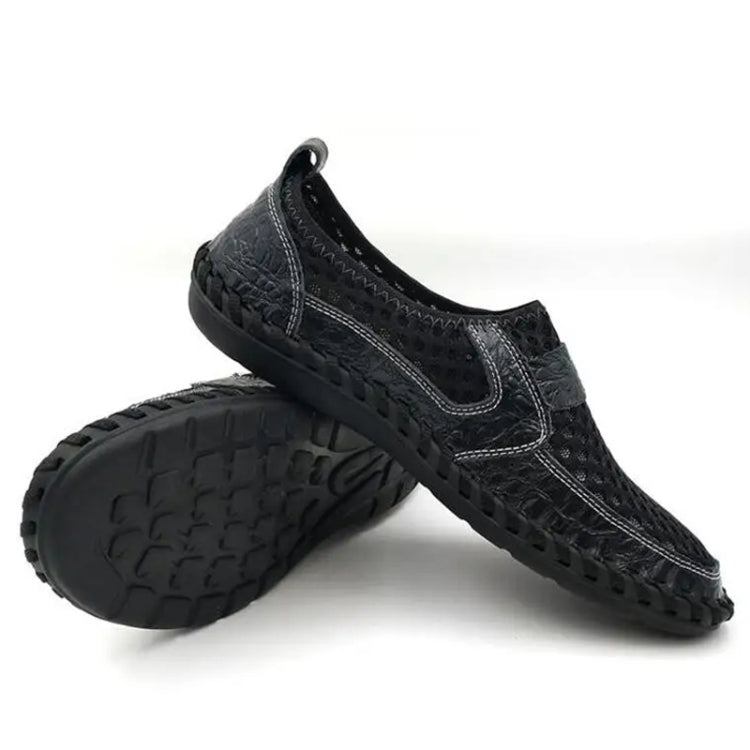 Men Summer Breathable Mesh Shoes Outdoor Non-slip Casual Shoes, Size: 43