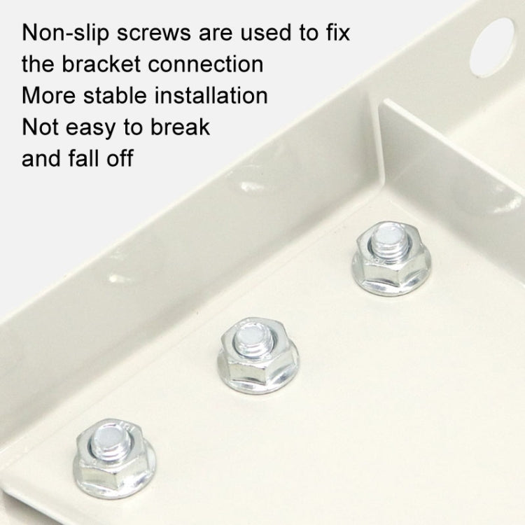 AC1512 1-2HP Thickened Cold Rolled Steel Air Conditioner Outside Unit Bracket Universal Air Conditioner Wall Mount Support