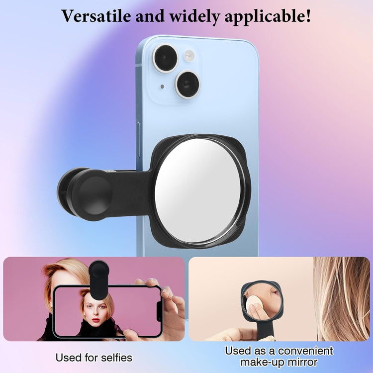 Mobile Phone Rear Camera Clip-on HD Selfie Mirror