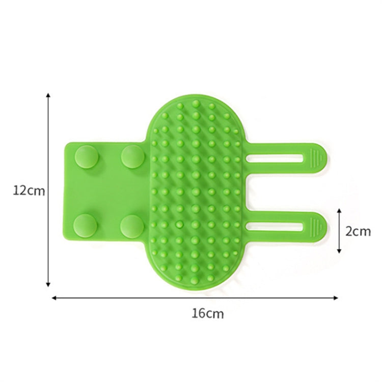 Multifunctional Cat Table Leg Scratcher Pet Silicone Hair Massage Brush