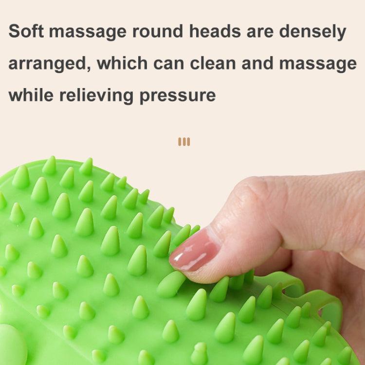 Multifunctional Cat Table Leg Scratcher Pet Silicone Hair Massage Brush