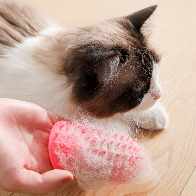 Multifunctional Cat Table Leg Scratcher Pet Silicone Hair Massage Brush
