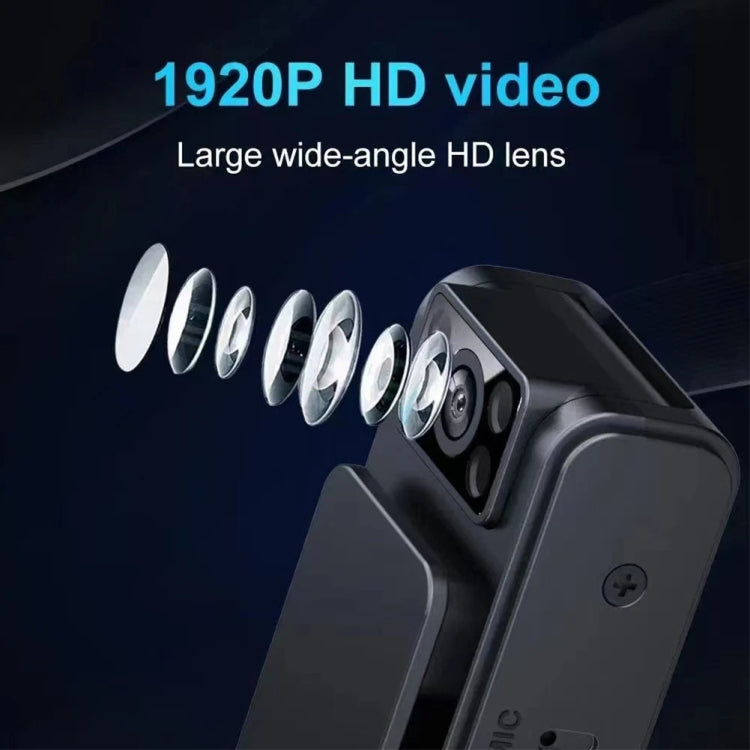 L8 With 32G Memory Card 1080P Video Recorder 130 Degree Wide Angle Lens Camera With Back Clip Infrared Night Vision