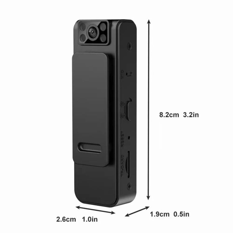 L8 WIFI Version  1080P Video Recorder 130 Degree Wide Angle Lens Camera With Back Clip Infrared Night Vision