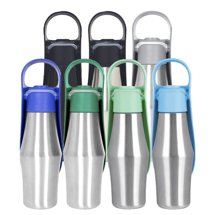 Pet Outing Stainless Steel Folding Water Bottle Outdoor Portable Drinking Fountain