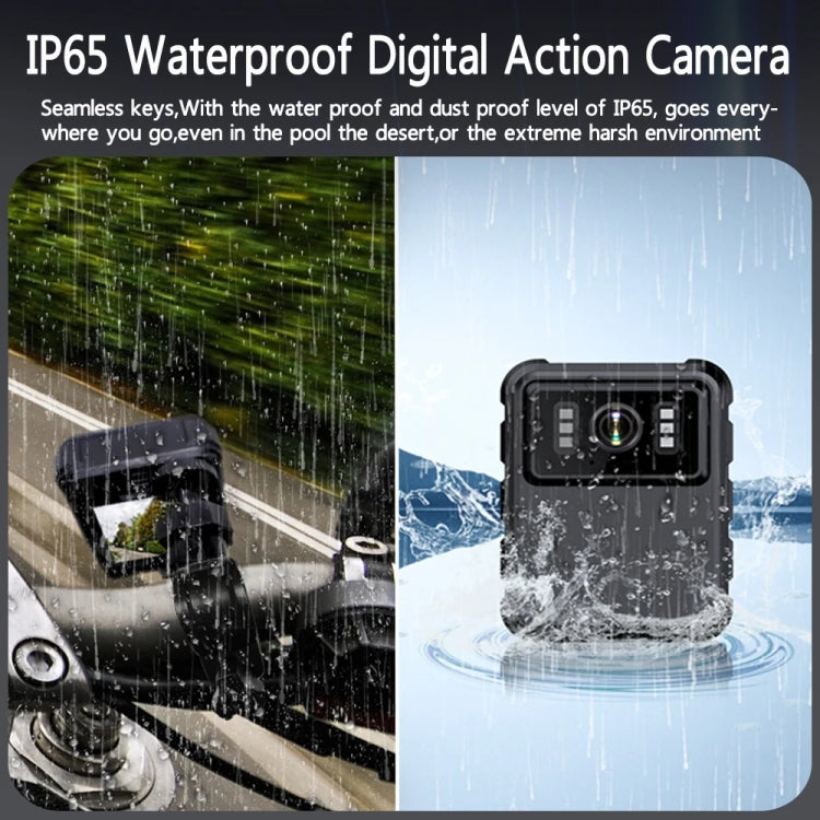 L9 2K WIFI Version  2.0 Inch IPS Screen Video Recorder With Back Clip IP65 Waterproof Mini Camcorders