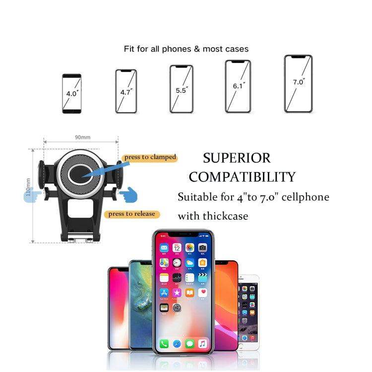 Universal Long Tube 3 Joints Adjustable Car Water Cup Position Cell Phone Holder - S0666A Silver
