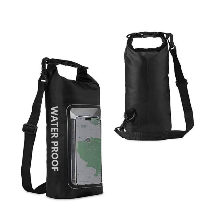 2 In 1 Outdoor Cycling Crossbody Phone Bag PVC Swimming IPX6 Waterproof Bag, Size: 2L