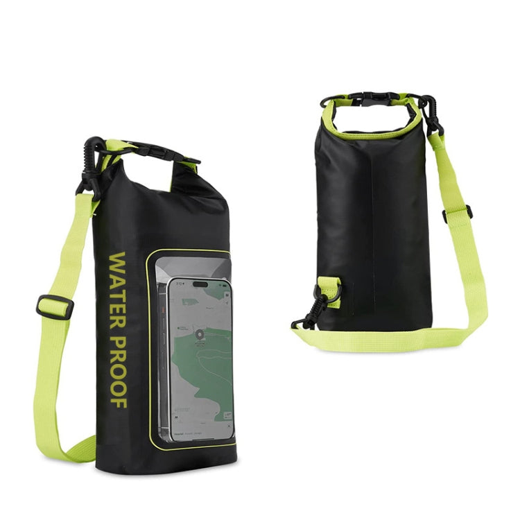 2 In 1 Outdoor Cycling Crossbody Phone Bag PVC Swimming IPX6 Waterproof Bag, Size: 2L