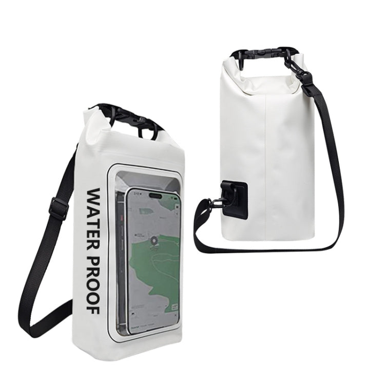 2 In 1 Outdoor Cycling Crossbody Phone Bag PVC Swimming IPX6 Waterproof Bag, Size: 2L