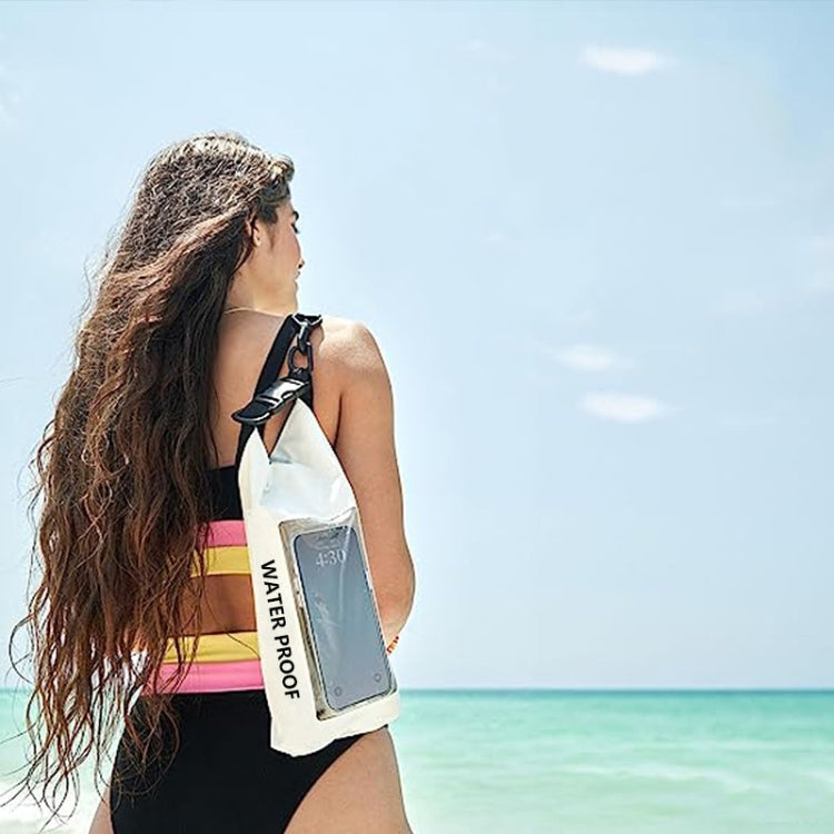2 In 1 Outdoor Cycling Crossbody Phone Bag PVC Swimming IPX6 Waterproof Bag, Size: 2L