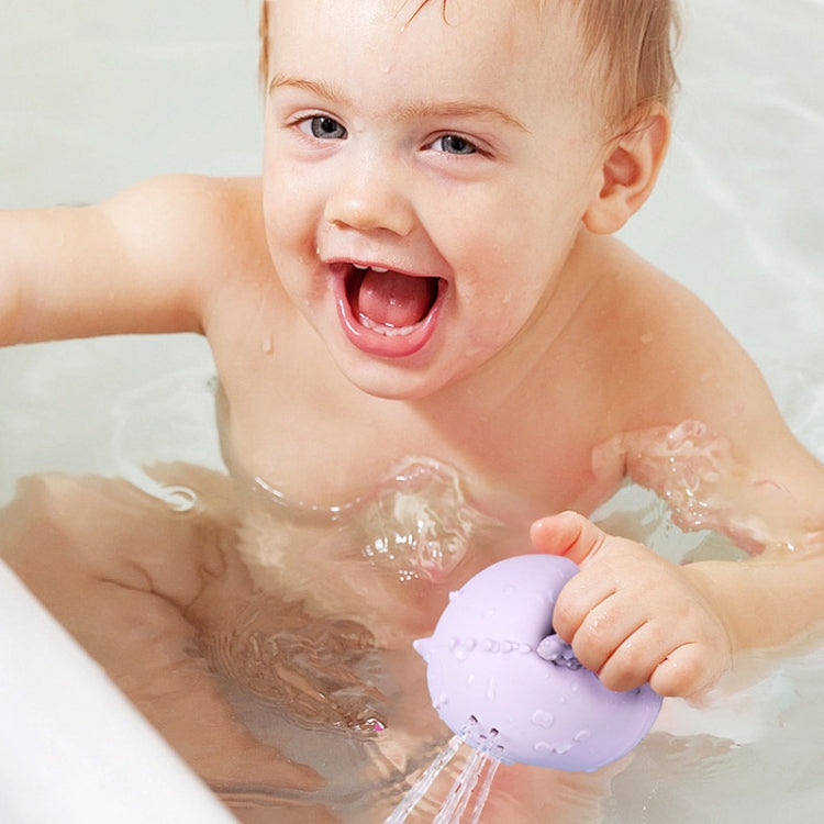 Baby Bathroom Bath Toy Children Water Play Sprinkler Water Floating Toy, Style: Stegosaurus