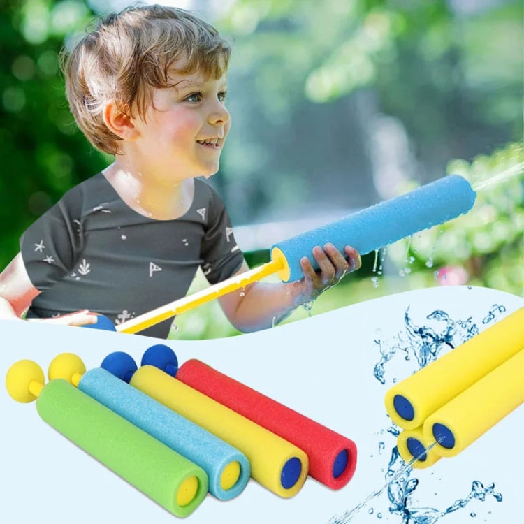 Summer EVA Pull-out Water Blaster Children Mini Foam Outdoor Beach Water Cannon Toy - Random Color