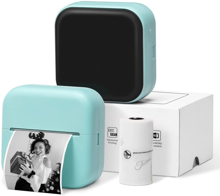 Phomemo M02X Inkless Pocket Printer Bluetooth Thermal Portable Sticker Maker Machine - Green
