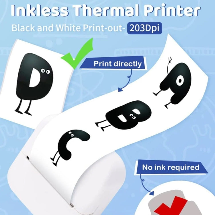 Phomemo M02X Inkless Pocket Printer Bluetooth Thermal Portable Sticker Maker Machine - Green