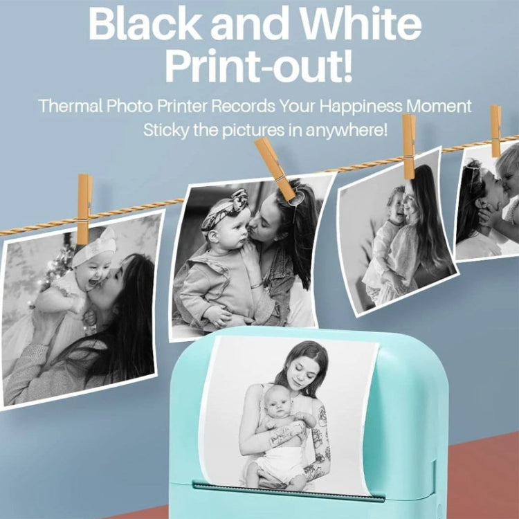 Phomemo M02X Inkless Pocket Printer Bluetooth Thermal Portable Sticker Maker Machine - Green