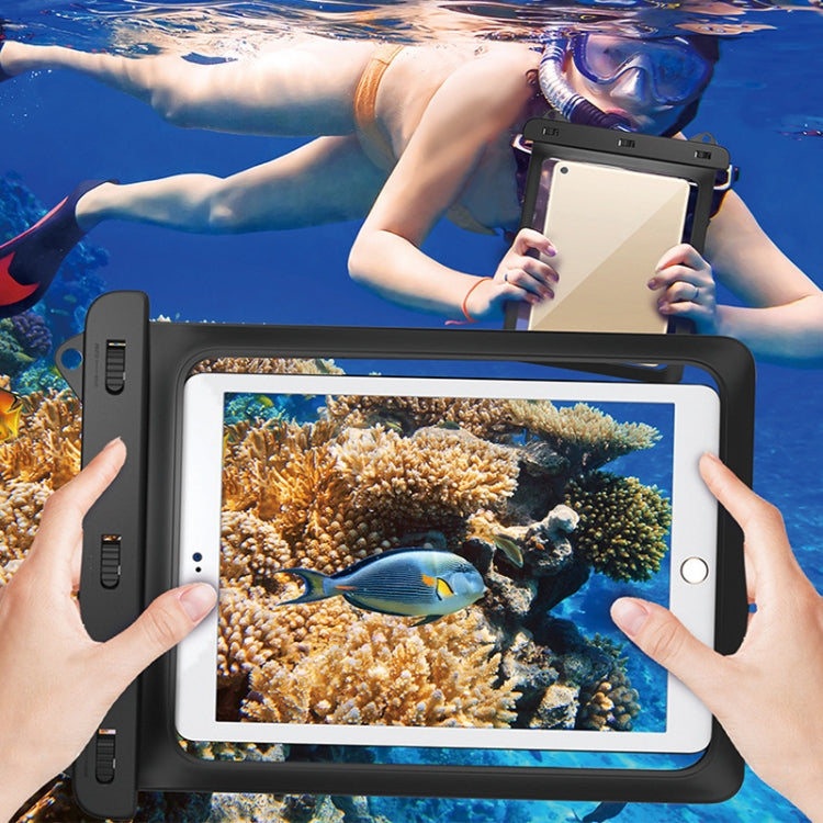 For Below 12 Inches Tablet PC Outdoor Drifting Swimming IPX8 30m Waterproof Bag