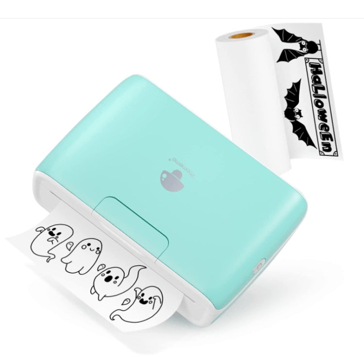 Phomemo M04S Thermal Printer Support 4 Inch Printing Width 300dpi Bluetooth Inkless Printer - Geen