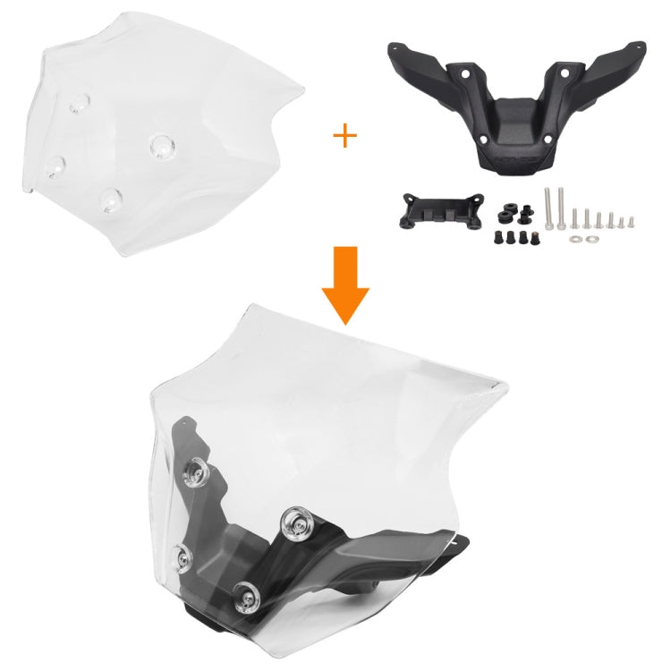 For Yamaha MT-09 SP 2024- Front Windshield