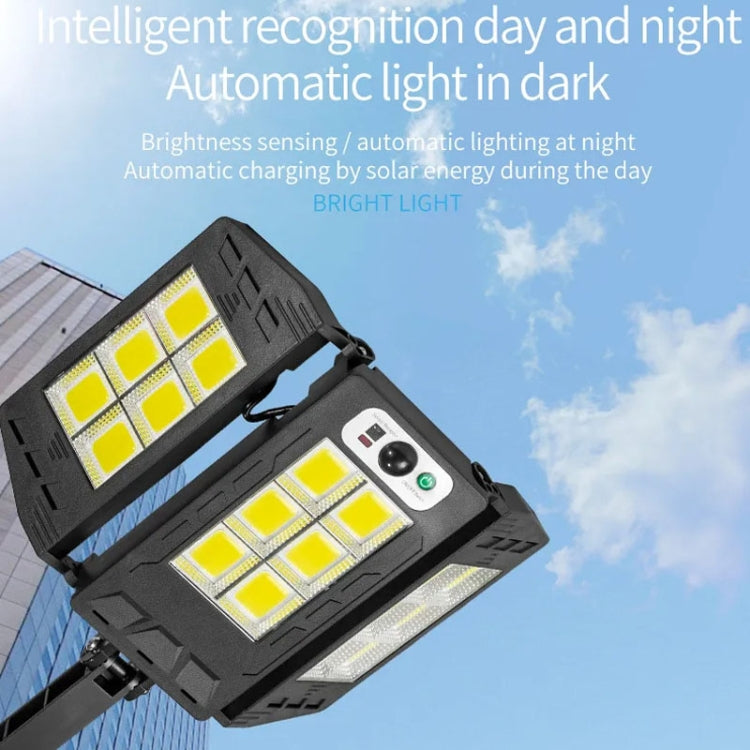 E-SMARTER W796-6 Solar Induction Courtyard Wall Light Smart Outdoor Lamp With Remote Control
