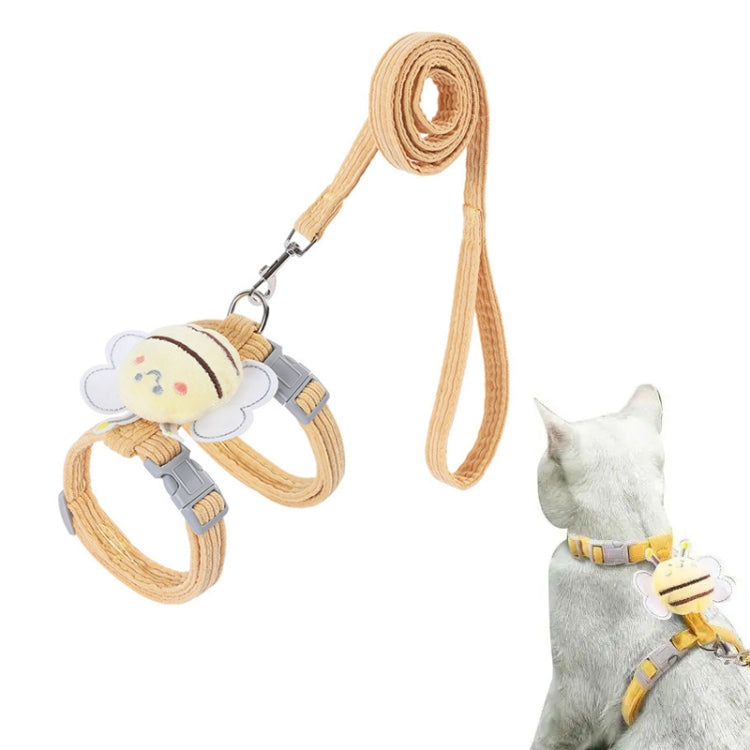 Cats Leash Anti-breakaway Outdoor Adjustable Chest Back Cats Leash, Size: M