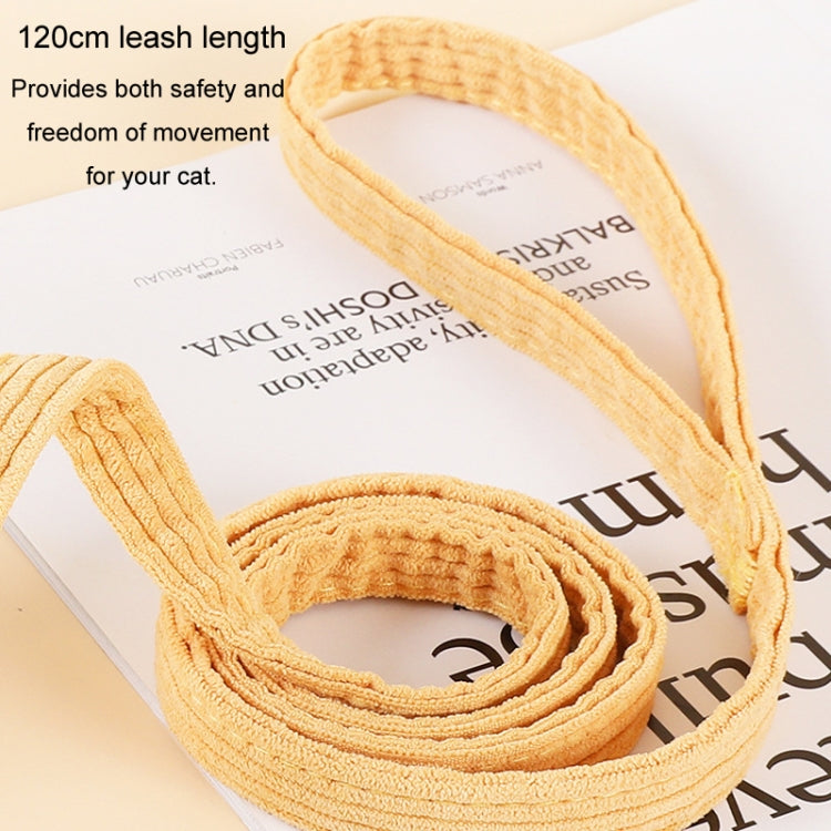 Cats Leash Anti-breakaway Outdoor Adjustable Chest Back Cats Leash, Size: M