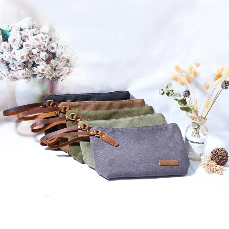 Portable Canvas Bag Large Capacity Washing Bag Cosmetics Storage Bag