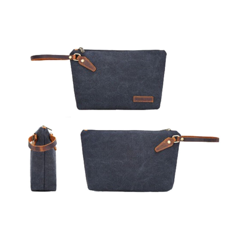 Portable Canvas Bag Large Capacity Washing Bag Cosmetics Storage Bag